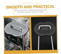 Kisangel 25 pièces U Shaped Galvanized Garden Stakes for Artificial Lawn Fixing Landscape Fabric Pegs Metal Ground Nails for Camping Canopy and Outdoor Use