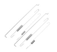 Kisangel 2ensembles Kit Ressort Régulateur Accélérateur Fer pour Générateur à Essence Ensemble Kits avec Ressorts de Rappel et Tiges Contrôle Vitesse et Silencieux de Rechange