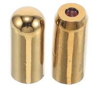Kisangel 2pcs Embouts de Baguette de Sourcier en Métal Résistants à l'usure, Accessoires pour Baguettes de Radiesthésie Adaptés Feng Shui la Sélection de Maison