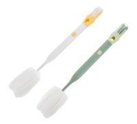 Kisangel 2pièces Brosse De Nettoyage Pour Bouteille Eau Goupillon Éponge Avec Brosses à Bouteilles Lot