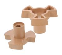 Kisangel 2pièces Coupleurs pour Plateau Tournant de Four à Micro-ondes Guides à Supports de Réparation