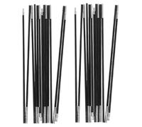 Kisangel 2pièces Kit Armature Auvent De Poteaux De Camping Pliables Doubles Remplacement pour Arceaux De Tente Et Bâche De Voyage