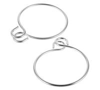 Kisangel 2pièces Lot de Anneaux Ancre Acier Inoxydable Système De Récupération Ancre pour Bateau Et Yacht Anneau Marin Robuste