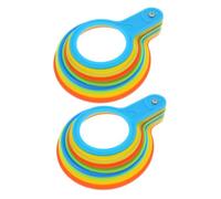 Kisangel 2pièces Outil De Mesure De Fruits Jauge De Diamètre Anneau De Appareil De Mesure pour Usage Domestique