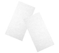 Kisangel 2pièces Placage De Tête De Guitare Blanc Lot De Superposition De Tête Pour Guitare Incrustations Matériel Pour Touche Manche Coque Accessoires