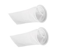 Kisangel 2pièces Sacs Filtrants pour Aquarium Feutre Blanc pour Bac à Poissons Accessoires pour Décanteurs Et Filtres Aquarium