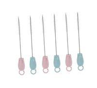 Kisangel 3 Ensembles Brosse Pour Biberon Tétine Brosse Pour Paille De Brosses Nettoyage Longue Durée Adaptée Aux Parois Intérieures Rondes Ou Plates Facile à Utiliser Ranger