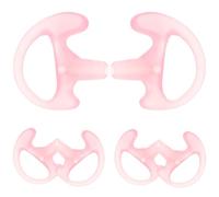 Kisangel 3 Paires Embout Auriculaire Remplaçable en Silicone Rose, Lot