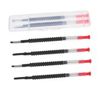 Kisangel 3 Paires outils apicoles accessoire d'apiculture agricole fournitures d'abeilles Équipement d'élevage d'abeilles outil mobile des larves d'abeilles aiguille Plastique Noir