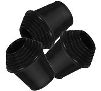 Kisangel 3 Patins en Caoutchouc Antidérapants pour Pieds de Support de Batterie, Accessoires Résistants à L'usure pour Stands de Caisse Claire, Protections Légères et Solide, Compatibles