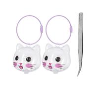 Kisangel 3 Pièces Boîte Transparente de Rangement de Poils pour Chien Lot de Porte-clés Commémoratifs avec Capsule Souvenir Collecteur de Poils Pratique et Accessoire Décoratif pour