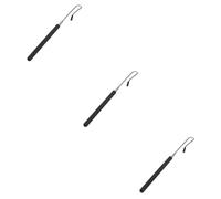 Kisangel 3 pièces Canne de pour Marionnettes à Demi Corps Tige et Flexible pour Manipulation Réaliste Accessoire Ventriloque Adapté Aux Petites Marionnettes