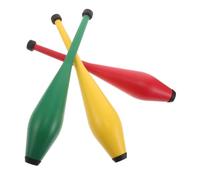 Kisangel 3 Pièces Circus Juggling Stick Set for Acrobatic Club Props for Stage Performance Coordination Training and Outdoor Play