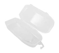 Kisangel 3 pièces Étui Transparent pour Lunettes de Natation Boîte de Rangement pour Cadres de et Petite pour Voyage Cours de Natation