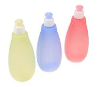 Kisangel 3 Pièces Kit de Soins pour Garçon Fille avec Petite Bassine Douchette pour Couches Lavables Lingette de Toilette et Flacon Bidet de Voyage