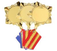 Kisangel 3 Pièces Médailles Broches Commémoratives Alliage pour Garçon Fille Récompenses de Fête et Souvenirs avec Épingle Styles Aléatoires