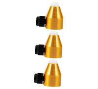 Kisangel 3 Pièces Pieds De Diapason Délicats Diapasons Pour La Accessoire De Pieds De Diapason Réglage Pièce De Diapason Alliage D'aluminium Golden