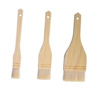 Kisangel 3 pièces Pinceau pour Barbecue et Pâtisserie Brosse Huile et Sauce Doux et Pratique pour Pizza et Cuisson