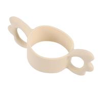 Kisangel 3 Pièces Poignée De Bretelles En Silicone Accessoires Bébé Poignée De Silicone De Gobelet Avec Paille Porte-biberon Tout-petit Un Verre Blanche Universel Gel De Silice