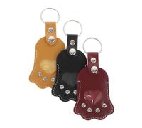 Kisangel 3 Pièces Porte-clés Commémoratif pour Animaux De Compagnie Pat à Clés De Coiffure pour Animaux De Compagnie De Chien Kychain Keychain De Poils De Chien Faux Cuir