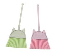 Kisangel 3 pièces Set de Balais Miniatures pour Garçon Fille et Polyvalent pour Ménage Maison Balai et Pelle Adaptés Aux Tout Petits Éducatif pour Filles et Garçons