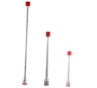 Kisangel 3 pièces Tiges Extension Alliage Aluminium pour Pulvérisateur sans Air Longueurs Légères et Résistantes Rallonge Polyvalente pour Peinture sur Plafonds et Angles Difficiles Outil