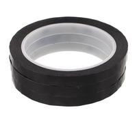 Kisangel 3 Rouleaux Ruban Occultant pour Éclairage Led, Bande LED Adhésive Noire Pet, Imperméable, Résistante la Chaleur, pour Vitres et Fenêtres, Théâtre et Panneaux Publicitaires