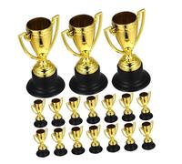 Kisangel 32 Pièces Jouets Trophées pour Enfants Trophée d'halloween Coupes De Prix Tasse De Récompense pour Enfants Plastique Réutilisable