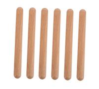 Kisangel 3Paires Bâtons de Rythme Dur Massif pour Garçon Fille de Claves Percussion pour Débutants pour Développer Rythme et Musicalité des Musiciens