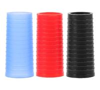 Kisangel 3pcs Manchons en Silicone pour Col de Saxophone Alto, Accessoires Faciles à Installer, Améliorant la Jouabilité, Compatibles Saxophone, Tubes en Silicone Solide