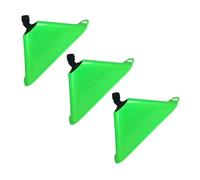 Kisangel 3pièces Buse Arrosage Forme De Corne avec Protection Coupe-Vent Lance Type Éventail pour Jardin Et Nettoyage Extérieur