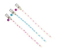 Kisangel 3pièces Collier Fluorescent pour Chiens Et Chats Set Designs Amusants Poisson De Pattes Humaine Ajustable Et Lavable pour Sorties Nocturnes