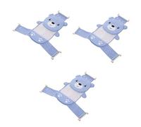 Kisangel 3pièces Support De Bain Ajustable Pour Garçon Fille Réducteur De Bain Sécurisé Et Confortable Né Compatible Avec Les Portable Et Léger Profitez Un Moment De Serein Toute