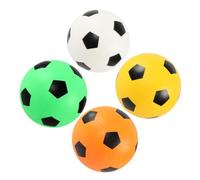 Kisangel 4 Pièces Ballon de Football Gonflable pour Garçon Fille Lot de Ballons pour Activités Intérieures et Extérieures Jeux de Jardin et Piscine