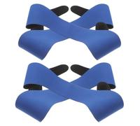 Kisangel 4 Pièces Bandeau de Natation en Néoprène Étanche Protection Auditive Réglable pour Hommes et Femmes, pour L'entraînement en Piscine Baignade