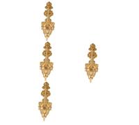 Kisangel 4 Pièces Bougeoirs En Métal Rétro Bougeoir Photophore Bougeoir Bougie Appliques Décoration Murale Bougie Chauffe-Plat Appliques Murales Style Européen Chandelier Banquet Bougeoir