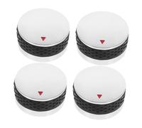 Kisangel 4 Pièces Boutons de pour Barbecue Bouton de Remplacement pour Cuisinière à Gaz Grip Antidérapant pour Température Facile à Nettoyer et Adapté Aux Grillades Extérieur
