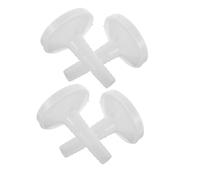 Kisangel 4 Pièces Buse Arrosage Jardin Plastique Compatible Multiples Tuyaux Irrigation Précision Agriculture Pulvérisateur Robuste Adaptable Plantes Fleurs Légumes