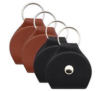 Kisangel 4 Pièces Choisir Un Sac Forme Protection Ergonomique Plusieurs Titulaires comme Porte-médiator Etui pour médiators de Guitare Support de Rangement pour médiators de Guitare Cuir