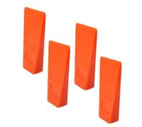 Kisangel 4 pièces Coins de Fendage Robusts pour Abattage Outils de Sécurisation et Direction Choc pour Bûcherons