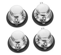 Kisangel 4 Pièces Double End Drum Tension Lugs For Snare And Jazz Drums Easy Installation Single Bidirectional Design Percussion Replacement Parts