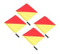 Kisangel 4 Pièces Drapeaux de Signalisation Nautique pour Voiliers et Bateaux, Communication en Pvc et Tissu Clips Inox et Cordes de Fixation, Décor Naval et Opérations en Mer
