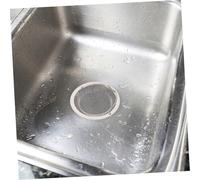Kisangel 4 pièces Filtre Évier Cuisine Inox Panier Anti-bouchage pour Lavage Légumes et Vaisselle Crépine Utilitaire et Compacte pour Évier Salle Bain Lavabo