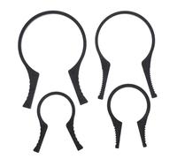 Kisangel 4 pièces Kit de Clés à Filtre Cpl ND UV pour Objectif Caméra Outil Léger pour Retirer et Déverrouiller Filtres Accessoire Photo Pratique