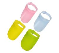 Kisangel 4 Pièces prolongateur de lavage des mains pour rallonge de robinet d'évier bébé évier claquette enfant prolongateur de robinetterie de lavabo extenseur du robinet Couleur Aléatoire