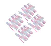 Kisangel 4 pièces Rubans de Danse Scintillants avec Poignée pour Gymnastique Rythmique Garçon Fille Accessoires Gymnastique Garçons Filles pour Entraînement et Spectacle