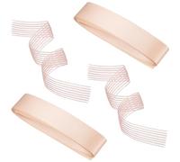Kisangel 4 Pièces Rubans Élastiques Invisibles Bande Élastique Confortable pour Chaussures de Ballet Rose Rubans Stables pour Pointes Adaptée aux Ballerines en Studios et Théâtres