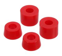 Kisangel 4 pièces Skateboard Truck Cup Washers PU Shock Absorber Pads Wear-Resistant Skateboard Bridge Pads for Stable Performance and Vibration Reduction