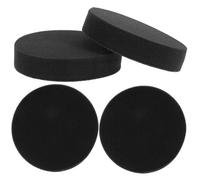 Kisangel 4 pièces Tampons de Polissage Éponge Autoadhésifs pour Polisseuse Voiture Finition et Lustrage Accessoires Pratiques et Durables pour Cire et Polissage