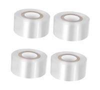Kisangel 4 Rouleaux Films de PE Extensibles pour Plantes Rubans Transparents Auto Adhésifs Résistants à Eau pour Réparation et Protection de Branches Agrumes et Fruits à Noyau